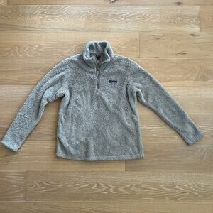Patagonia Women's Los Gatos 1/4-Zip Pullover Gray Large